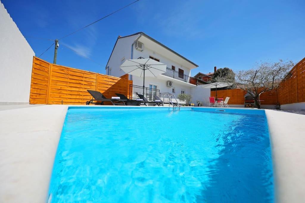 Luxury Apartment Petra With Private Pool Zadar Buitenkant foto