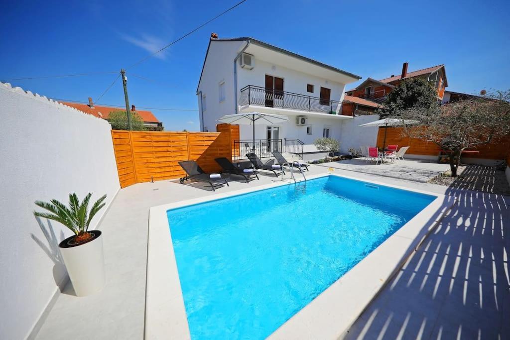 Luxury Apartment Petra With Private Pool Zadar Buitenkant foto